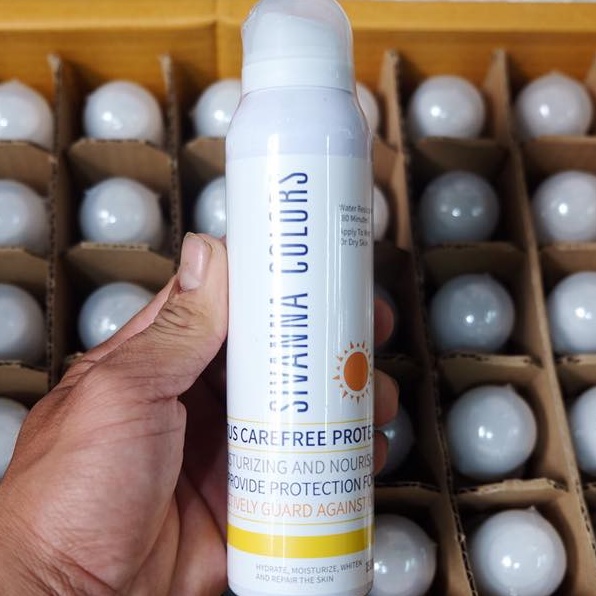 Xịt Chống Nắng Trang Điểm Toàn Thân Sivanna Colors Cactus Carefree Protection Spray