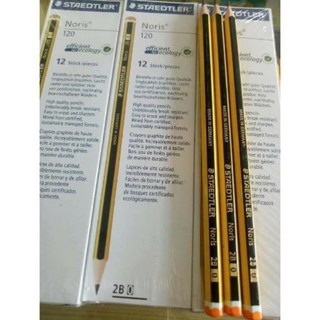 HỘP 12 BÚT CHÌ ĐỨC 2B ( VÀNG)