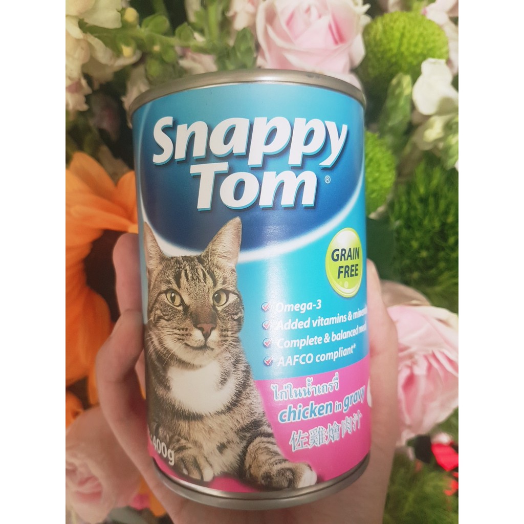 PATE MÈO SNAPPY TOM LON