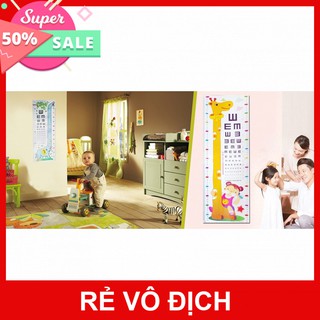 Decal đo chiều cao cho bé hàng đẹp