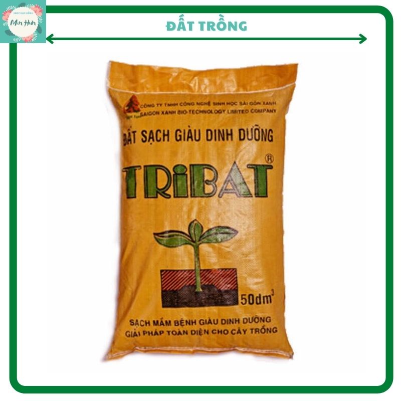 Đất trồng sạch giàu dinh dưỡng Tribat-10kg