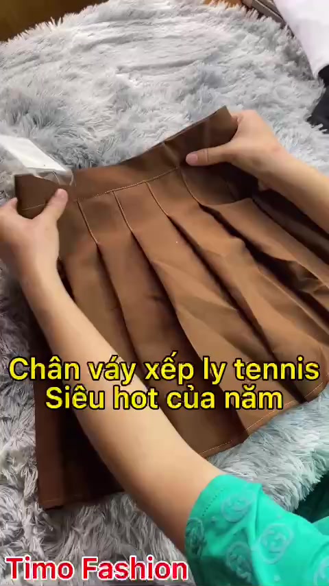 Chân váy xếp ly tennis Hàn Quốc dáng chữ A đẹp, chân váy ngắn dáng xòe thời trang nữ cá tính sành điệu TF007 | BigBuy360 - bigbuy360.vn