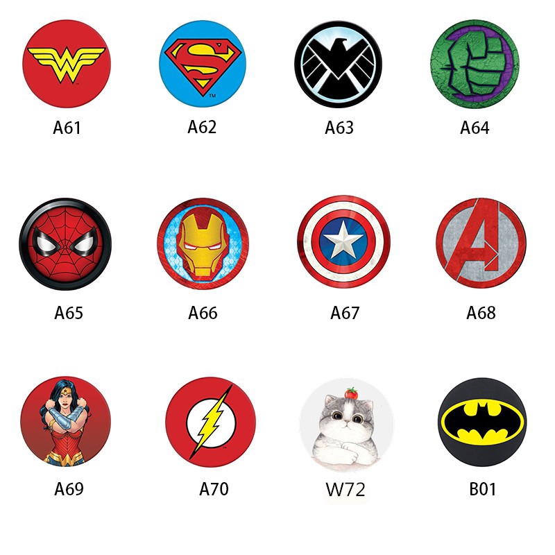 Giá đỡ điện thoại máy tính bảng phong cách siêu anh hùng đáng yêu tiện lợi