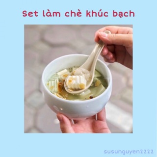 Set làm chè khúc bạch