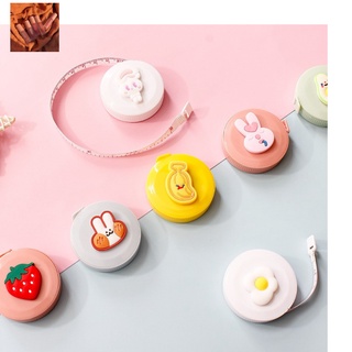 Thước dây cuộn rút 150cm - cuộn thước dây may đồ, đo 3 vòng
