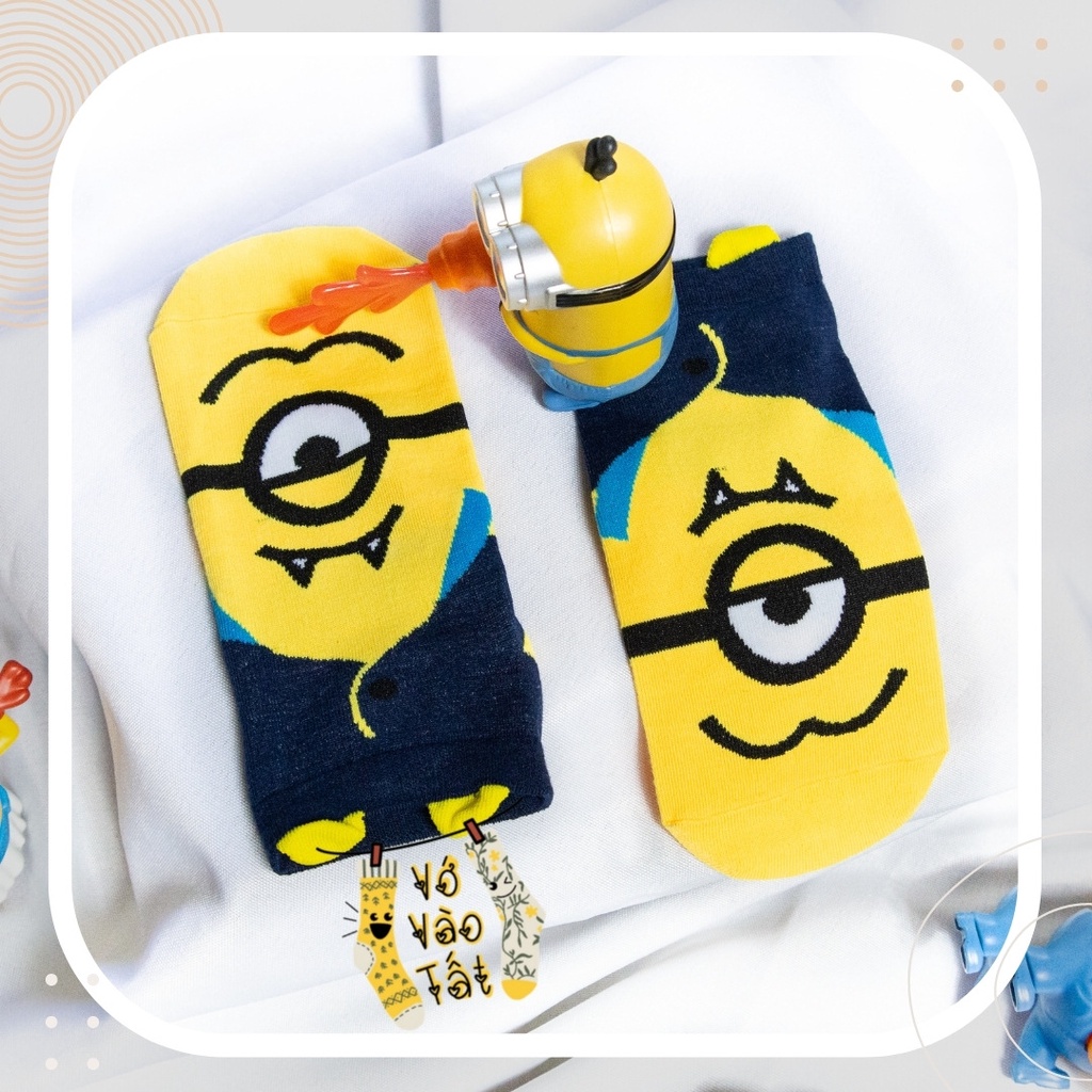 TẤT VỚ CỔ NGẮN MINIONS