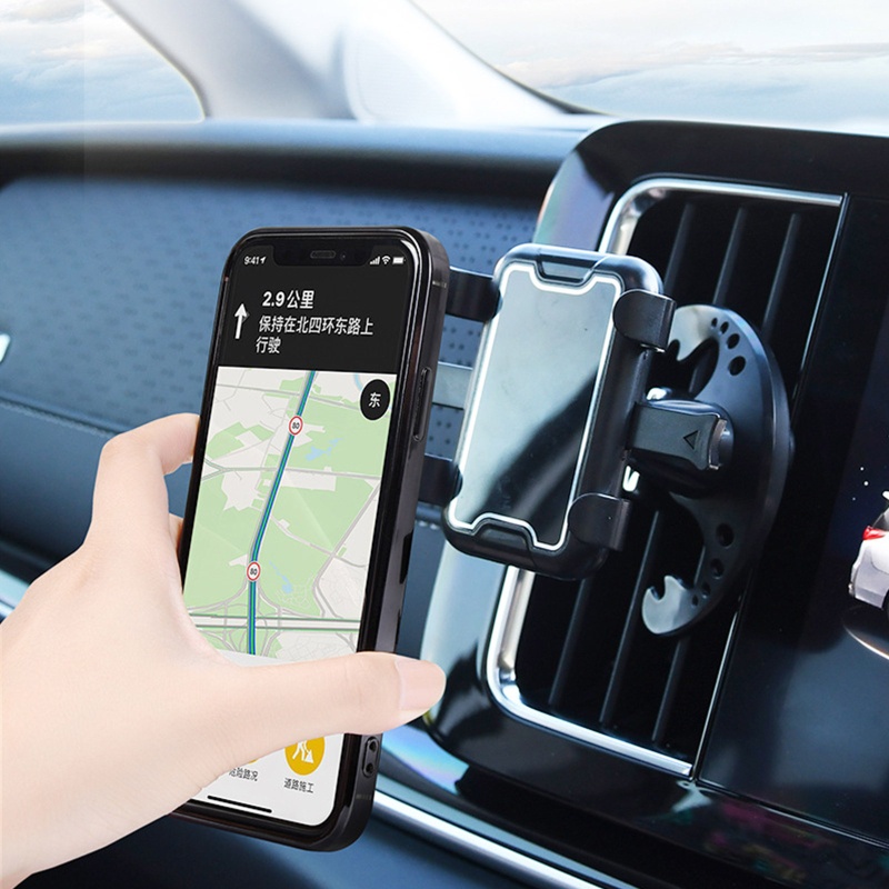Giá Đỡ Điện Thoại Gắn Lỗ Thông Gió Xe Hơi An Toàn Tiện Dụng