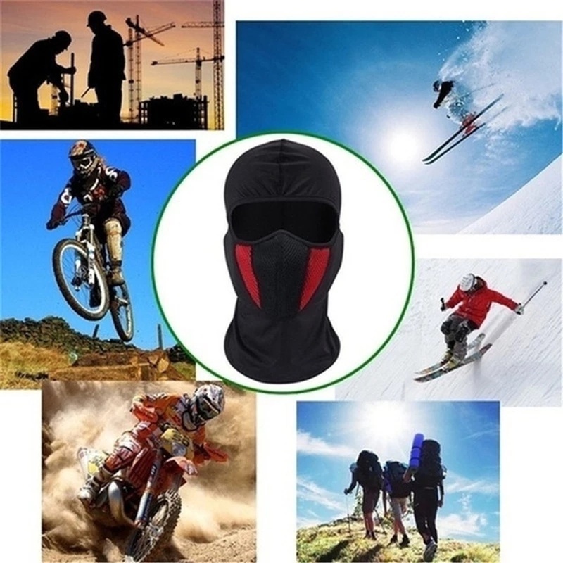 Mũ Trùm Đầu Che Cổ Chống Nắng/Tia UV Thoáng Khí Bảo Vệ Mặt Và Cổ Cho Nam Và Nữ Khi Lái Xe Máy