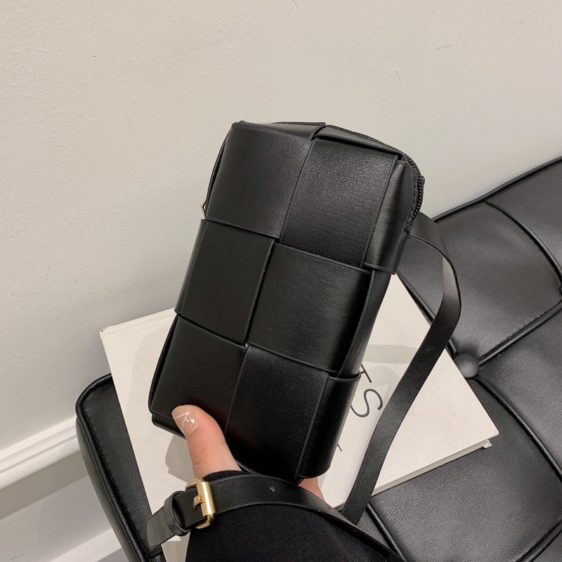 Túi Xách Da pu Màu Trơn Đơn Giản Phong Cách Retro Cho Nữ