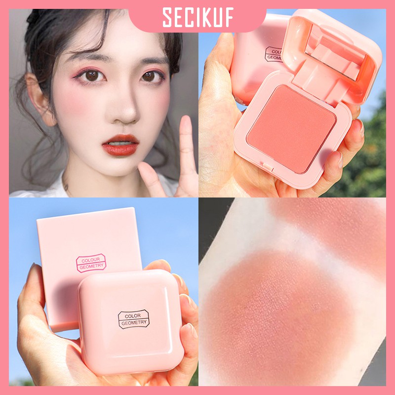 [Hàng mới về] Phấn má hồng đơn sắc trang điểm tự nhiên đẹp mắt chất lượng cao