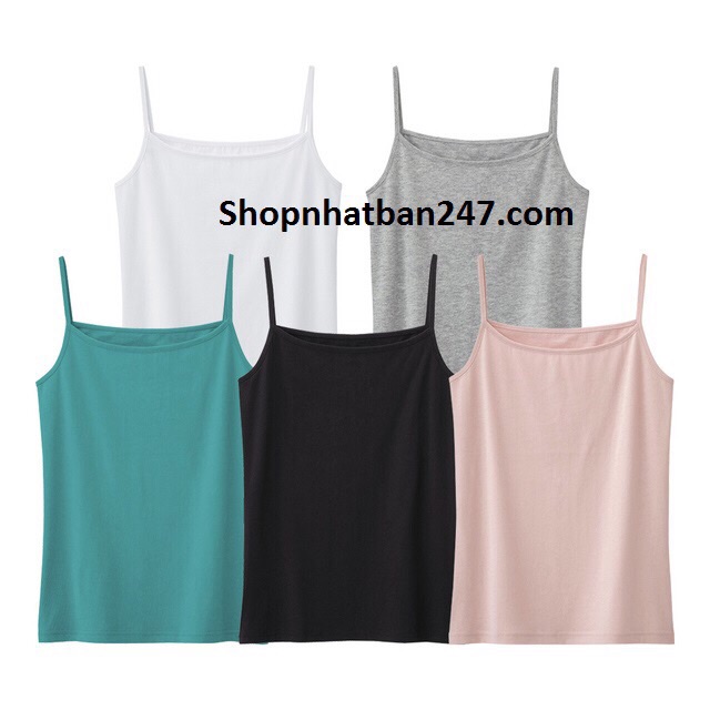 Set 5 áo Áo 2 dây GU nhật bản