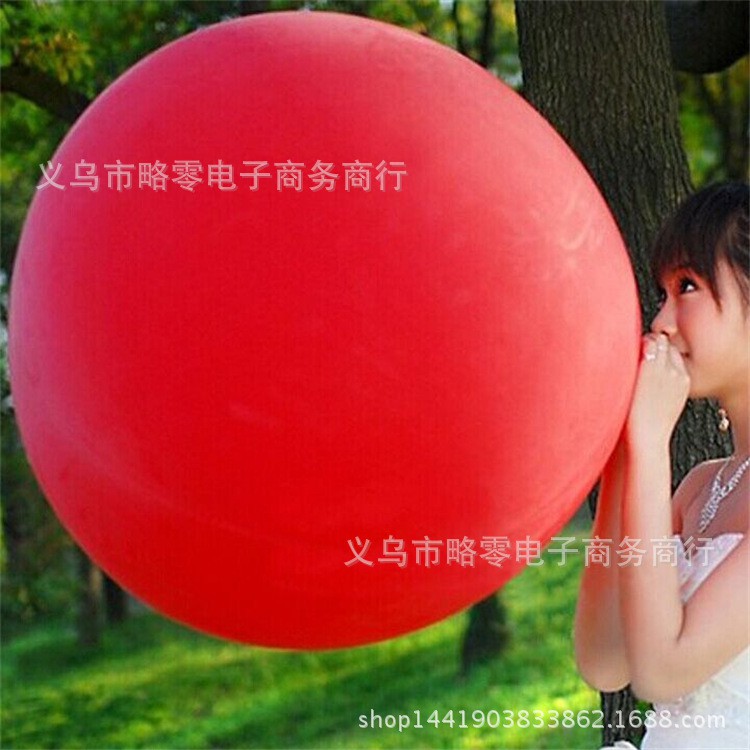 Bóng Jumbo cao su siêu to khổng lồ, nhiều màu sắc 90cm PK35