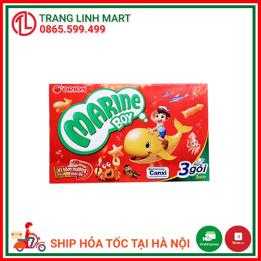 Bánh MARINE BOY, JUNGLE BOY ORION hộp 35G