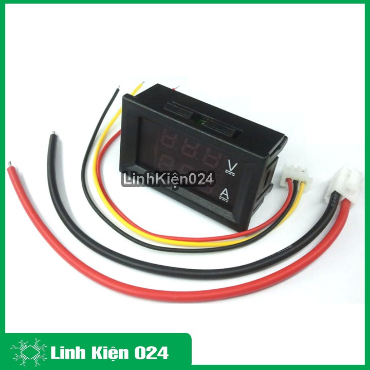 Module Đo Dòng Đo Áp 0-100V/50A Có Trở Shunt Đi Kèm