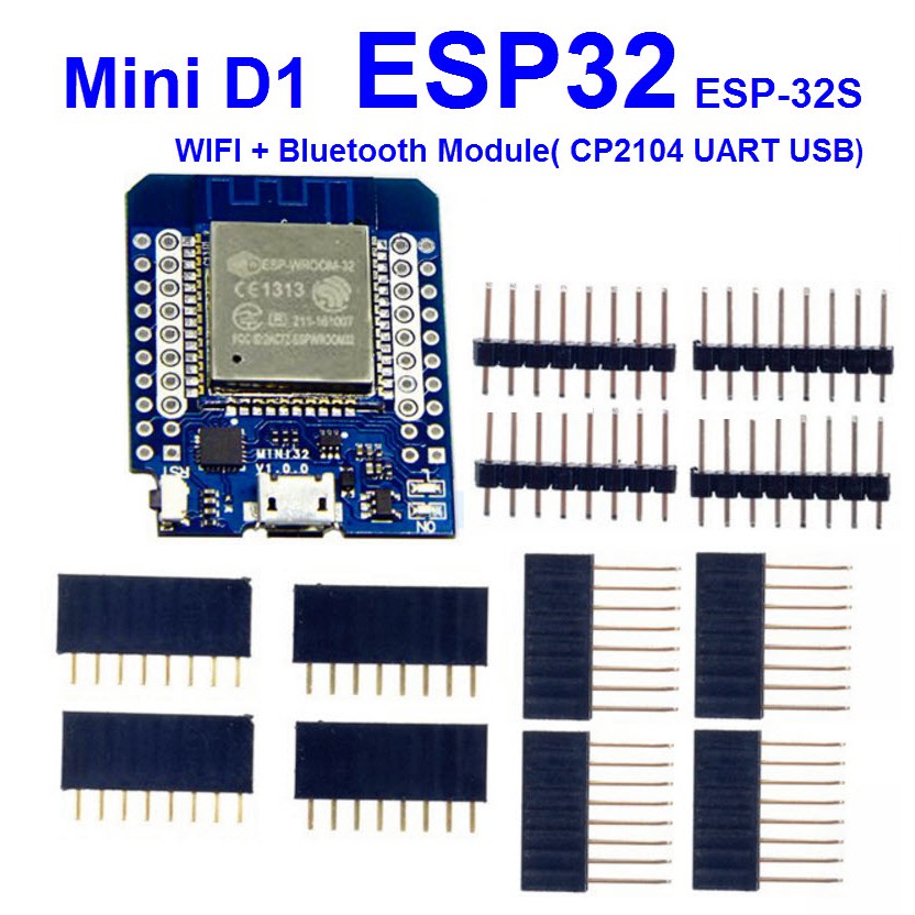 Mạch Thu Phát WiFi D1 mini ESP32 ESP-32 WiFi + Bluetooth BLE