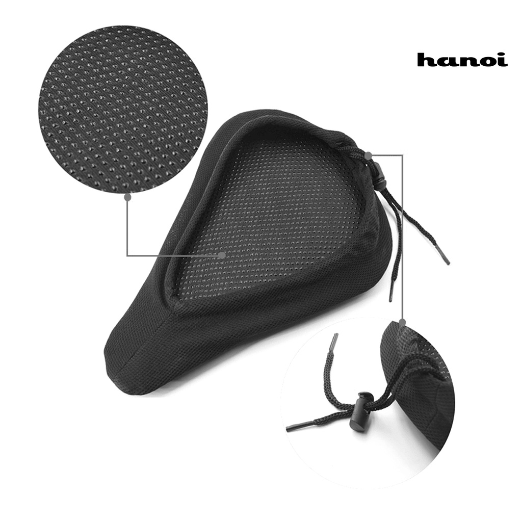 Đệm Lót Yên Xe Đạp Dày Dặn Chống Sốc Có Khóa Cài Đàn Hồi