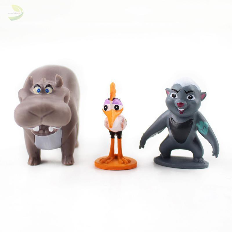 SIMBA Set 12 Mô Hình Nhân Vật Phim Hoạt Hình The Lion Guard King Bằng Pvc