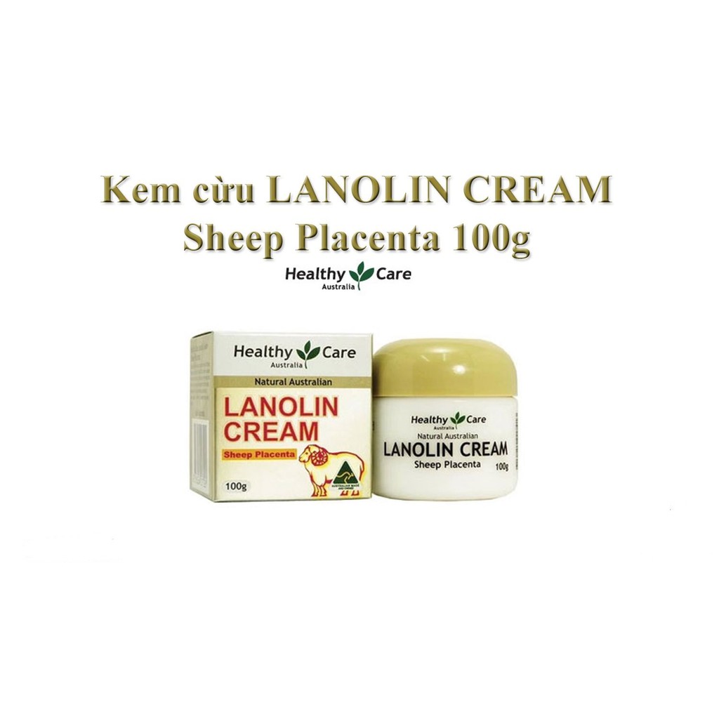 Kem Dưỡng Da Chống Lão Hóa Nhau Thai Cừu Lanolin Cream (Sheep Placenta) Của Úc