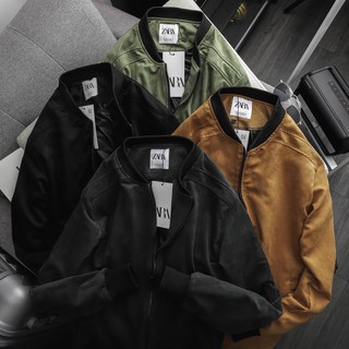 | Ảnh Thật | Áo Bomber Jacket Za.Ra Classic