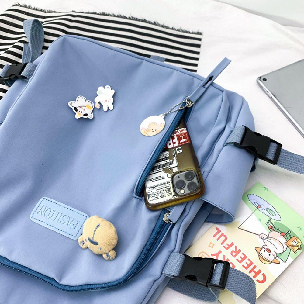 PATH Ba Lô Du Lịch Sức Chứa Lớn Bằng Nylon Màu Trơn