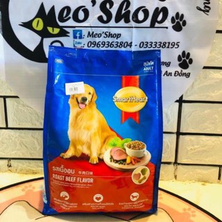 Thức Ăn Hạt Cho Chó Trưởng Thành SmartHeart Adult 1,5kg