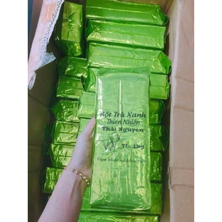 1kg bột trà xanh thái nguyên đắp mặt nguyên chất