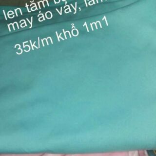 phụ kiện ren và vải len