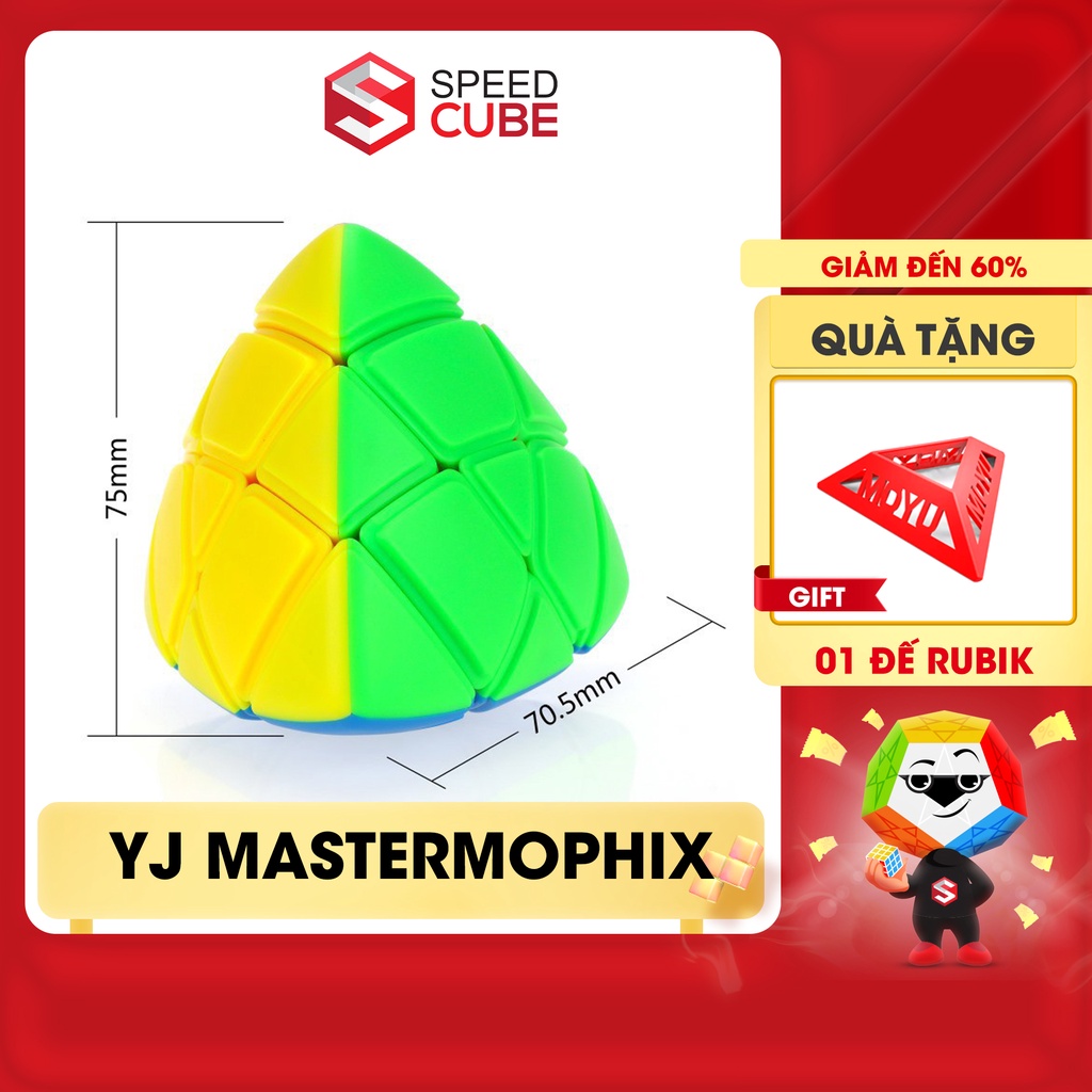 [Mã 44LIFESALE giảm 10% đơn 99K] Rubik Biến Thể Mastermophix Chính Hãng Yongjun - Shop Speed Cube