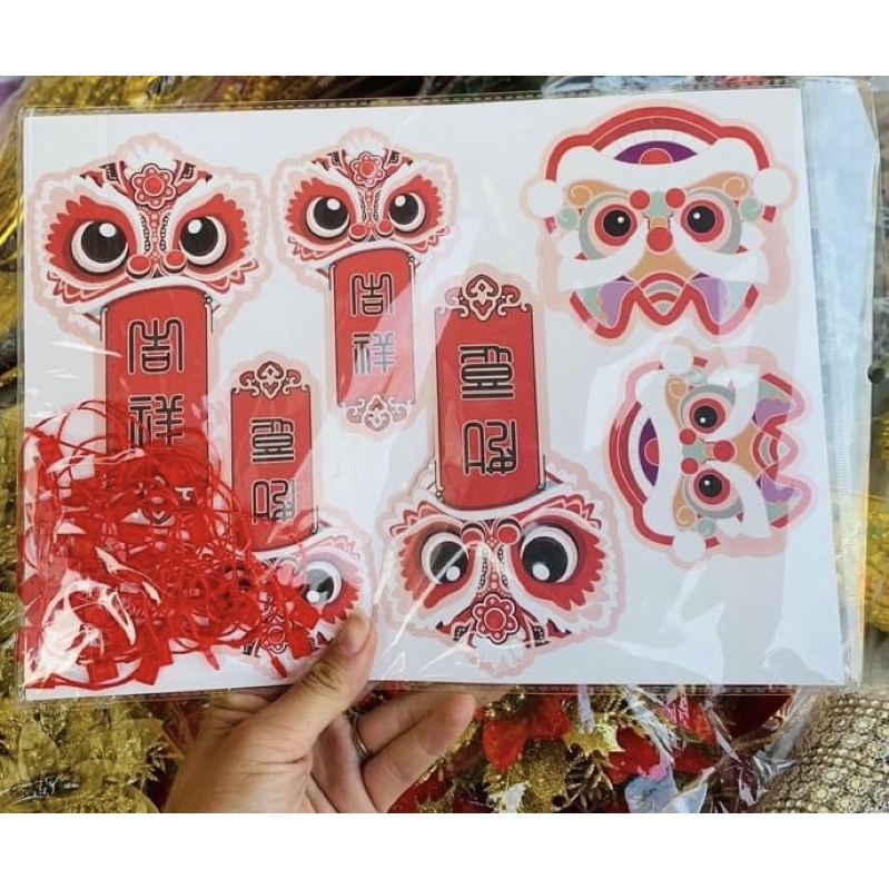 mèo thần tài trang trí tết