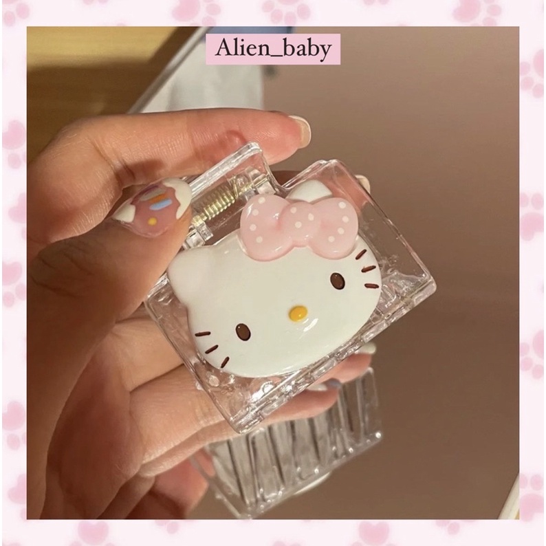 SẴN kẹp tóc hello kitty