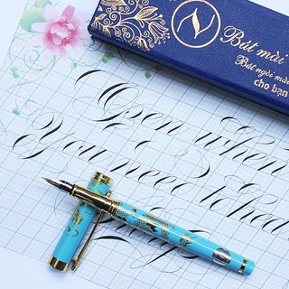 Bút viết chữ đẹp ngòi G Nhật Bản NV037 - lá tre Calligraphy