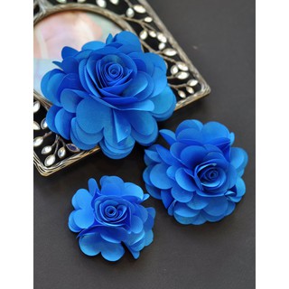 Bộ hoa hồng lụa cài áo cài tóc AG0002MU01