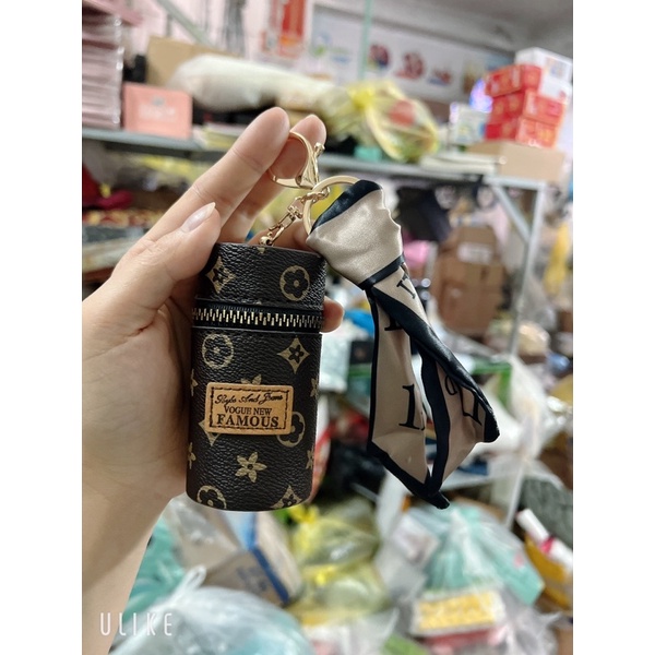 MÓC KHÓA KIÊM TÚI VÍ ĐỰNG TIỀN, SON MÔI, CHÌA KHÓA MINI NHỎ XINH TREO CHÌA KHÓA #90