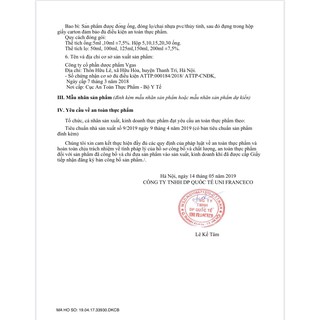 UNIC PLUS "Thực Phẩm Bảo Vệ Sức Khỏe"