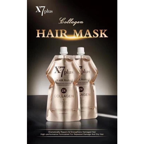 Uốn tóc X7 Plus Collagen Keratin 1000ml A-B-C