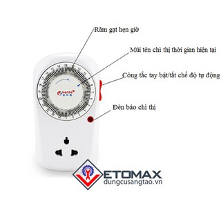 [ GIÁ HỦY DIỆT ] Ổ cắm hẹn giờ lập trình cơ Kerde TW-E05