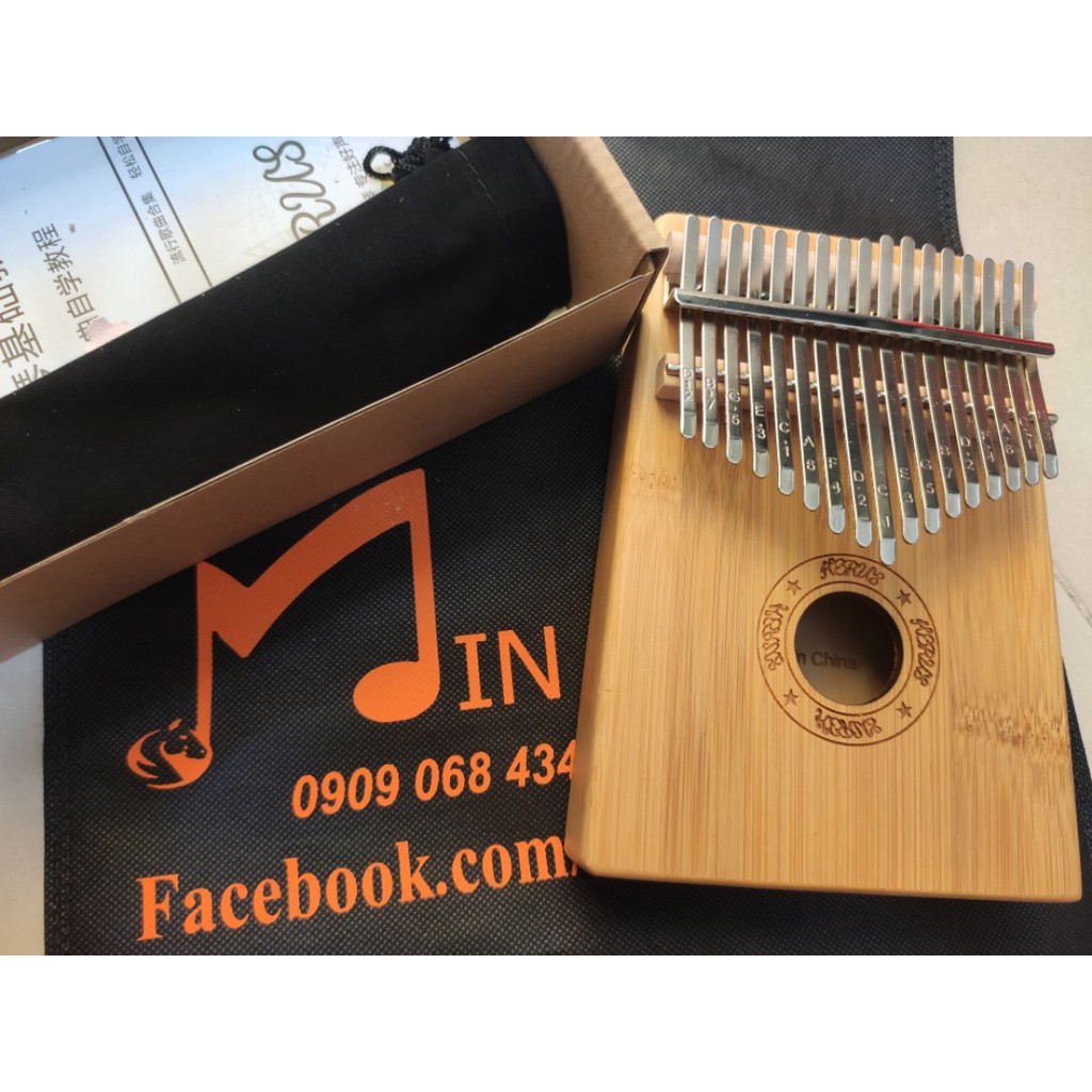 Đàn Kalimba 17 Phím - Đàn Kalimba Thumbs Piano Sử Dụng Ngón Tay