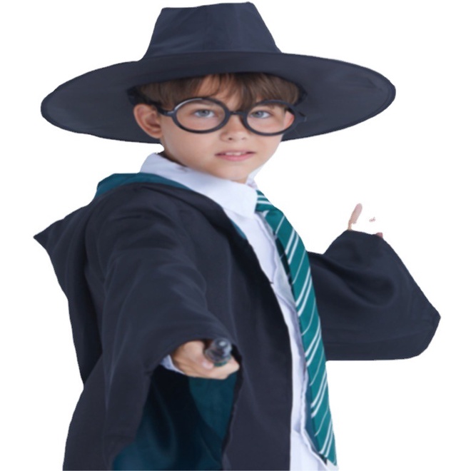 Áo choàng ma thuật hóa trang Harry Potter phù hợp cho halloween