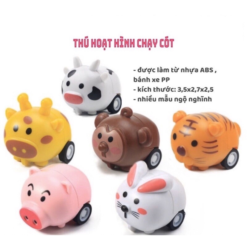 Đồ chơi thú chạy trớn dễ thương