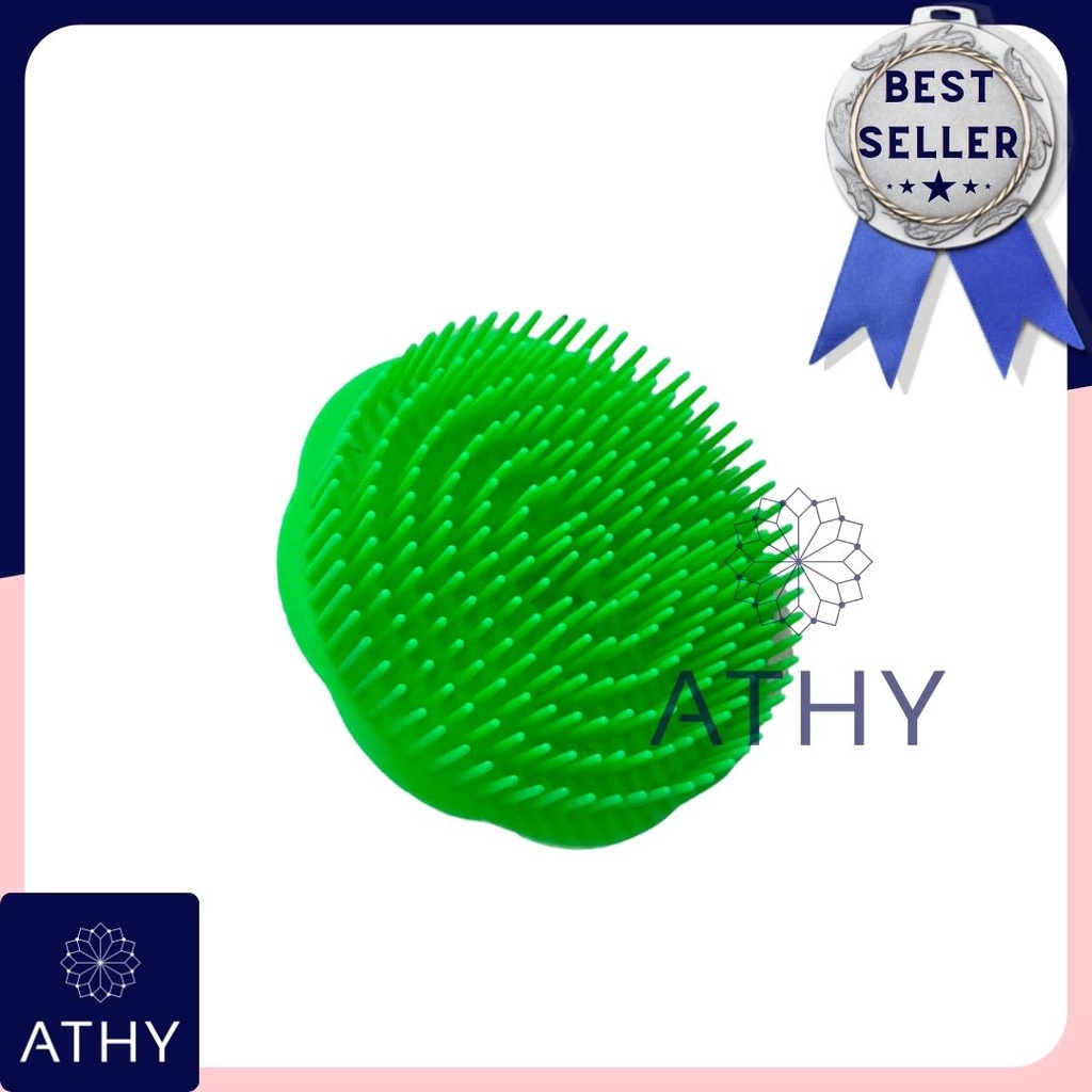 ĐỒ MASSAGE GỘI ĐẦU SILICON, dụng cụ mát-xa khi tắm, gãi đã ngứa làm sạch gàu, thư giãn giảm căng thẳng ATHY SHOP