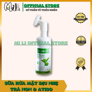 Sữa rửa mặt atiso trà non almonds 120ml