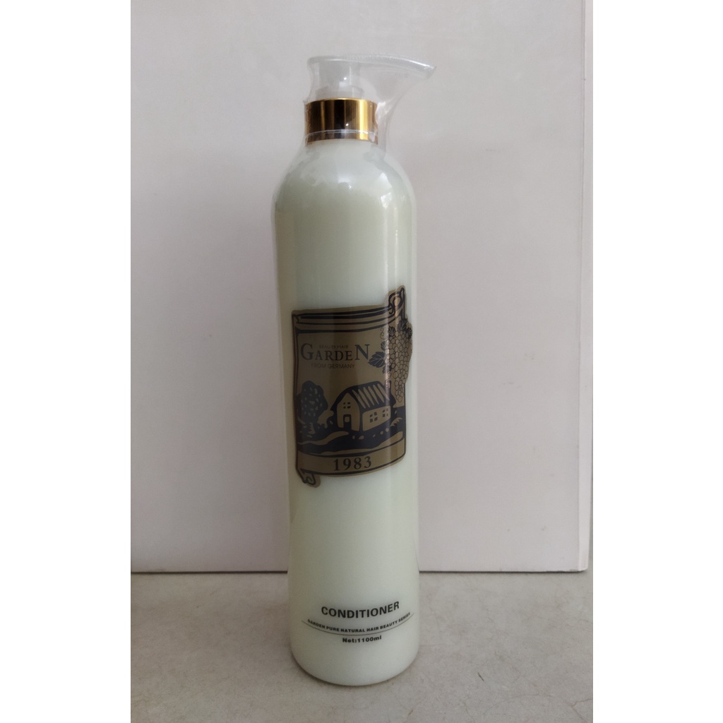 Dầu Gội Đầu Garden Hoàng Giang xanh trắng Dưỡng Sâu Xả Siêu Mượt Lưu Hương 1100ml MPQO