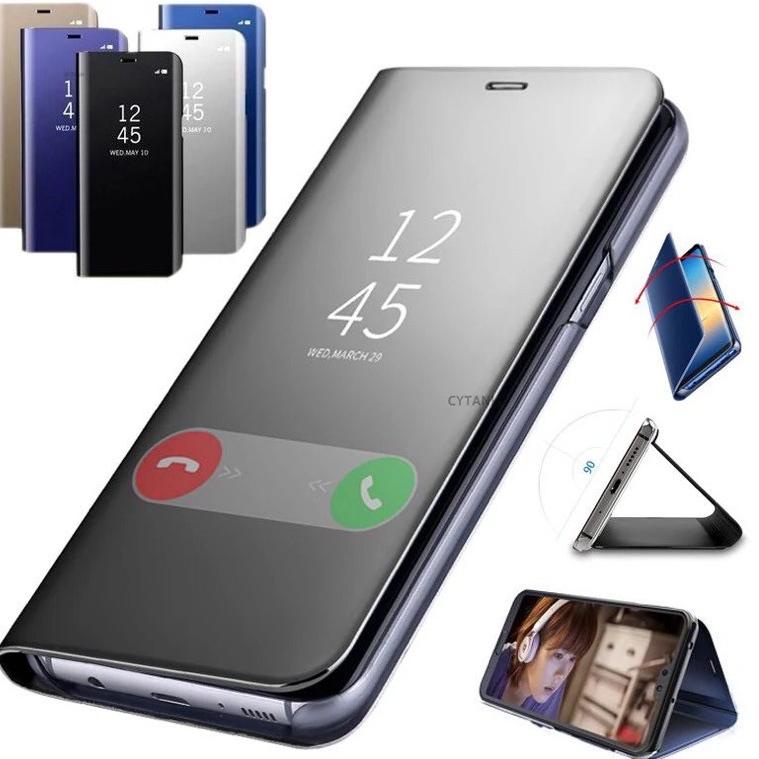Ốp điện thoại nắp lật tráng gương 9.9 Extra Bonus cho XIAOMI REDMI 4A 4X 5A 5 PLUS 6 6A 7 7A