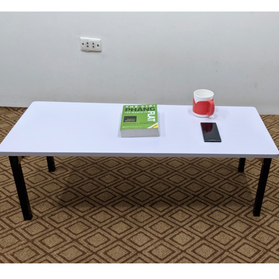 💥𝐒𝐈𝐄̂𝐔 𝐇𝐎𝐓💥Bàn làm việc, 𝐛𝐚̀𝐧 𝐚̆𝐧 𝐠𝐚̂́𝐩 𝐠𝐨̣𝐧 - ngồi bệt (chân 𝐜𝐡𝐮̛̃ 𝐔) | BigBuy360 - bigbuy360.vn