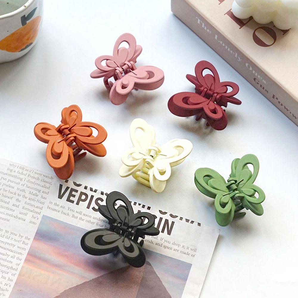 Kẹp Tóc Càng Cua Họa Tiết Hình Học Đơn Giản Thời Trang Thu Đông Cho Nữ