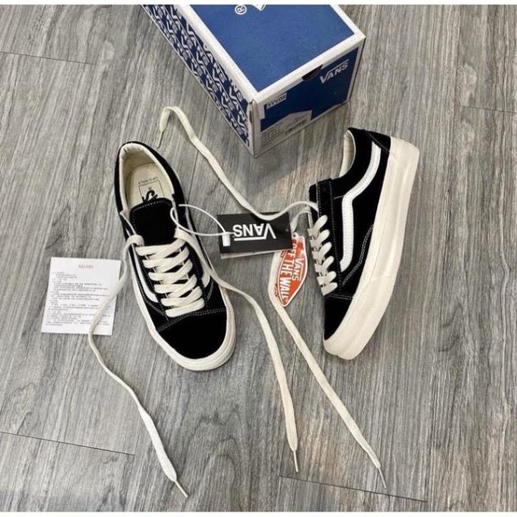 GIÀY VANS VAULT OLD SKOOL MÀU ĐEN ⚡Full box bill⚡ Giày thể thao nam nữ 2021 -Lyly