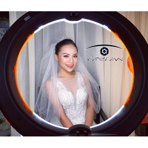 Đèn ringlight/Đèn LED Ring 12 inch bóng tròn thay đổi nhiệt độ màu làm livestream, thiết bị chụp ảnh, quay phim studio