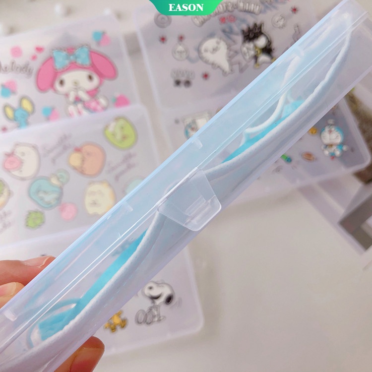Hộp Đựng Khẩu Trang Kích Thước 17.5*10*2.3cm Thiết Kế Di Động Tiện Dụng