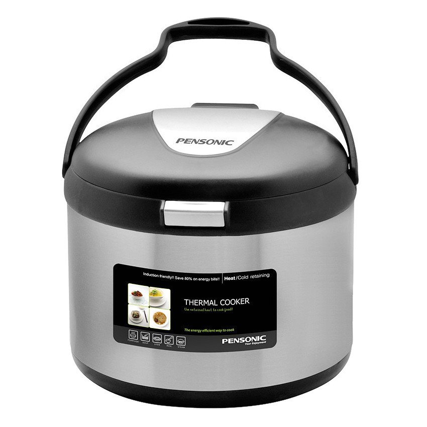 Nồi ủ Pensonic PTC-50 - Dung tích 5 lít, màu đen