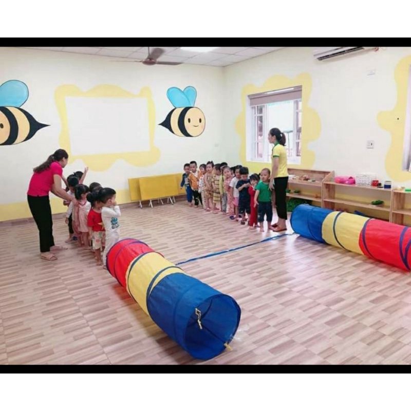 Ống chui đơn - ống chui 2 đầu - hầm chui cho bé - sản phẩm vận động.